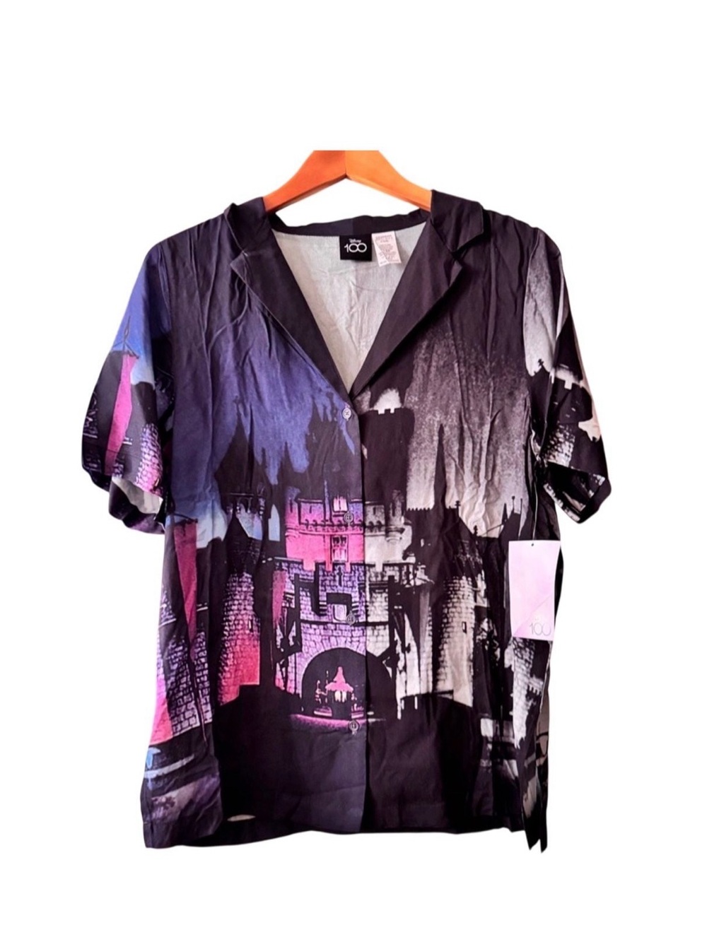 SALE! New Disney’s Disneyland Anniversary Sleeping Beauty Castle Graphic Shirt